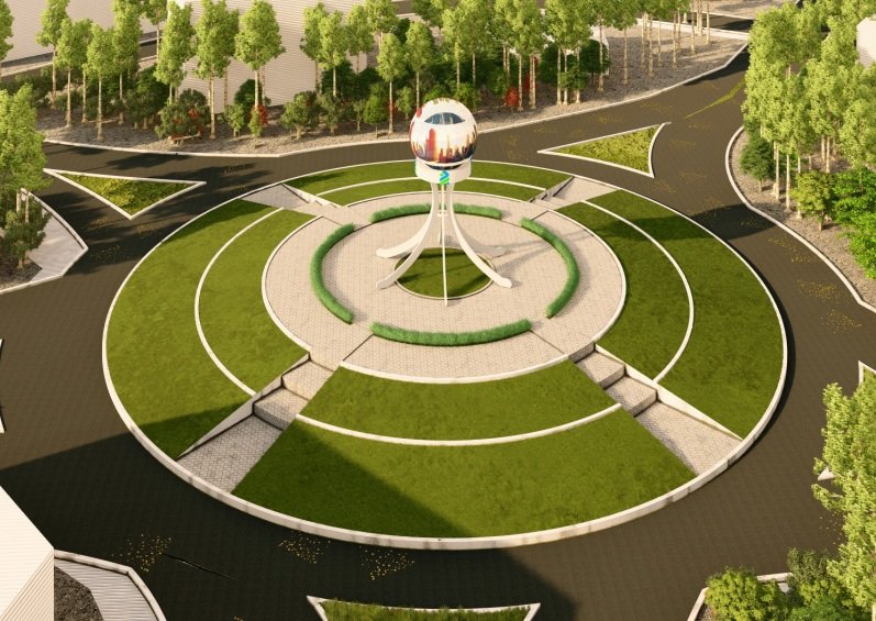 StanChart roundabout